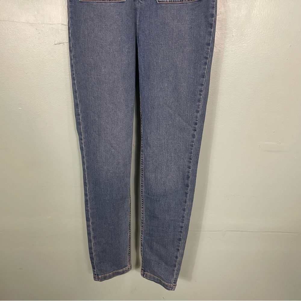 Free People Lennox Jumpsuit Coveralls Denim Jumpsuit One Piece Blue‎ Women Small - Picture 4 of 11